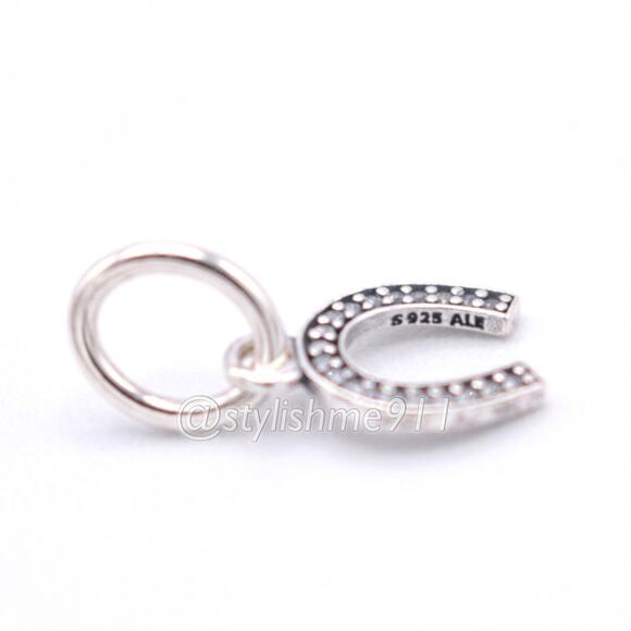 Authentic Pandora Symbol of Luck Dangle - 791306CZ - Picture 7 of 8